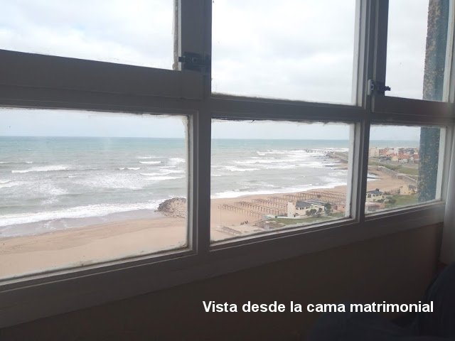 Vista desde la cama matrimonial